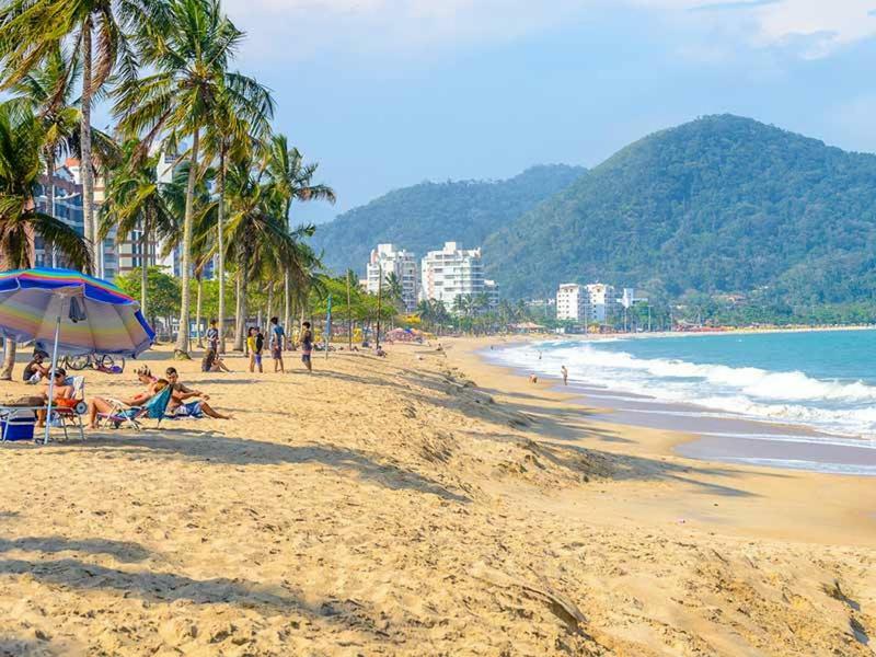 Ap Na Avenida Da Praia Caraguatatuba Dış mekan fotoğraf
